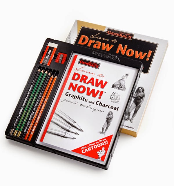 General Pencil How to Draw Cartoons Kit 