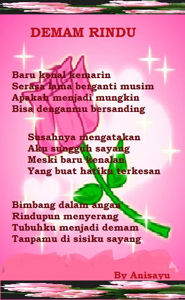 PUISI CINTA BY ANISAYU: Kumpulan Puisi Cinta Romantis ...