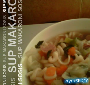 Sup Makaroni Sosis