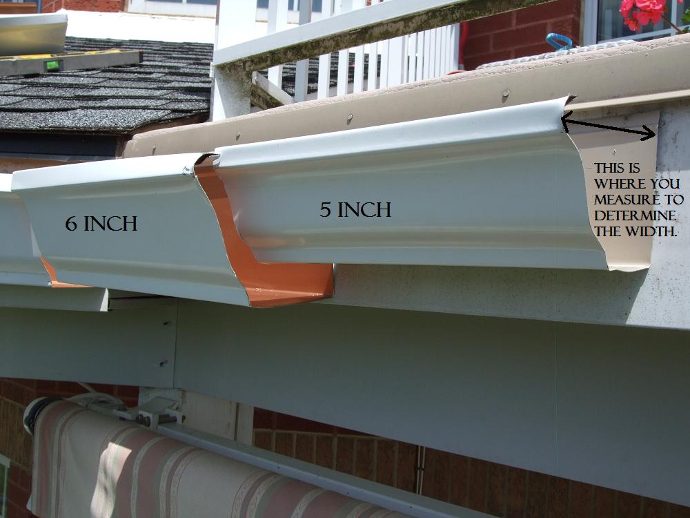 Toronto Eavestroughing: What Size Eavestrough Do I Need on my GTA home?