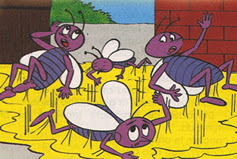 Fábula de Esopo Las moscas y la Miel, fabulas cortas con moraleja