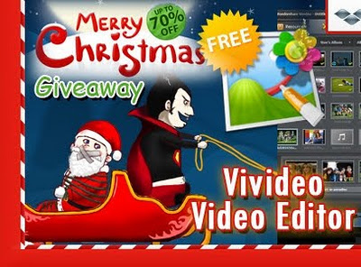 Wondershare Vivideo Editor Free Giveaway for Christmas