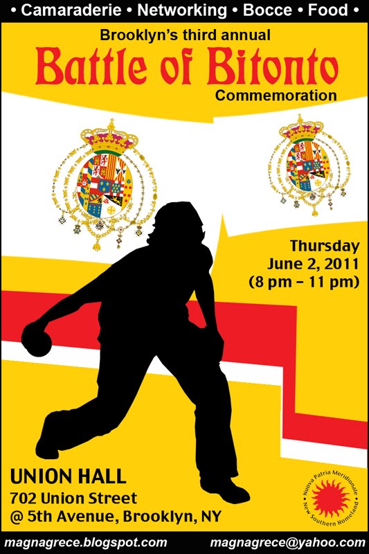 il regno brooklyns third annual battle of bitonto commemoration third annual flyer