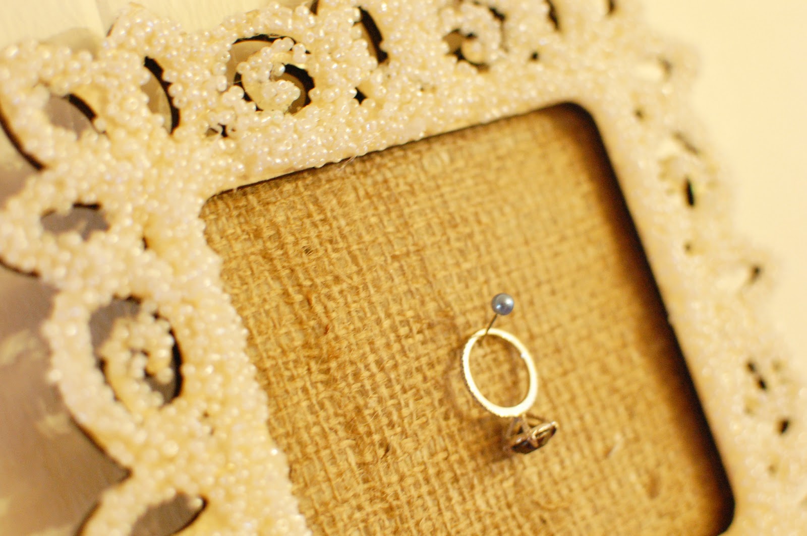 Make It, Love It DIY Framed Wedding Ring Holder