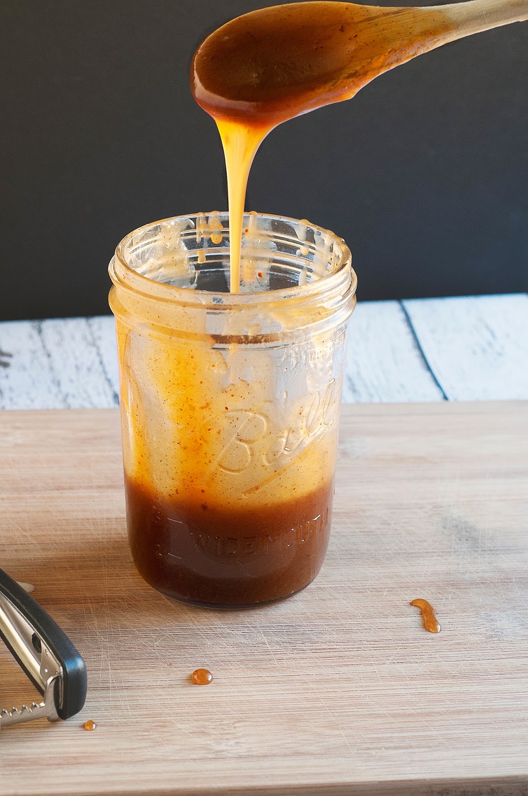Lakyn + Judah apple cider caramel sauce
