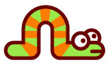 イモムシのサンプル
