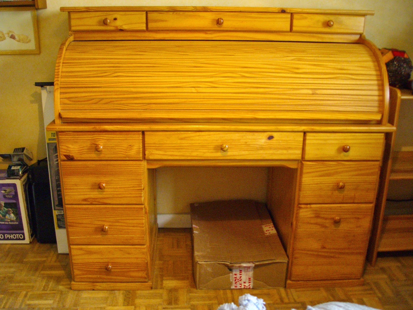 Le Vide Grenier du 62 Bureau cylindre