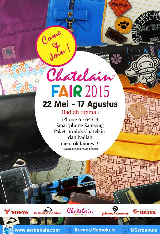 Undian Chatelain Fair 2015 Berhadiah iPhone 6 - 64GB Undian Chatelain Fair 2015 Berhadiah iPhone 6 - 64GB