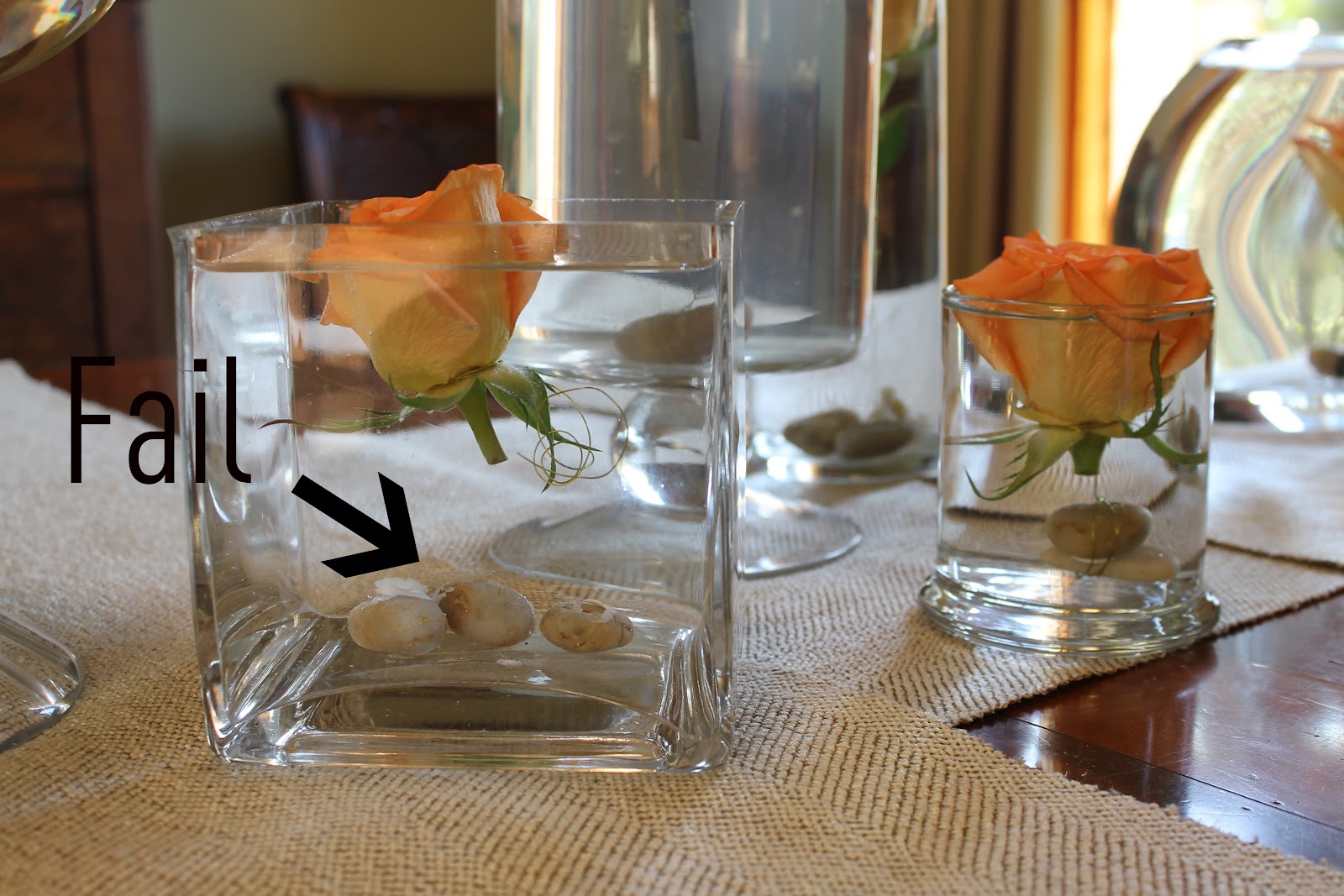 Miss Kopy Kat Submerging Flowers