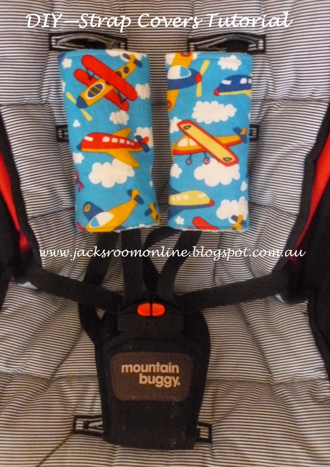Jack S Room Quilts Tutorial Diy Strap Covers