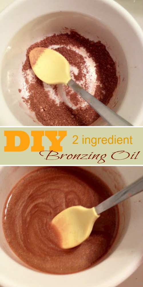 DIY Bronzing Oil