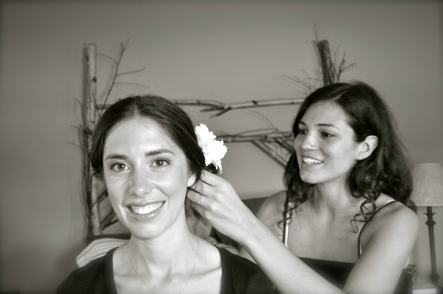 getting ready, Rebecca & Chris' barn wedding in Litchfield County| Kate Uhry photo