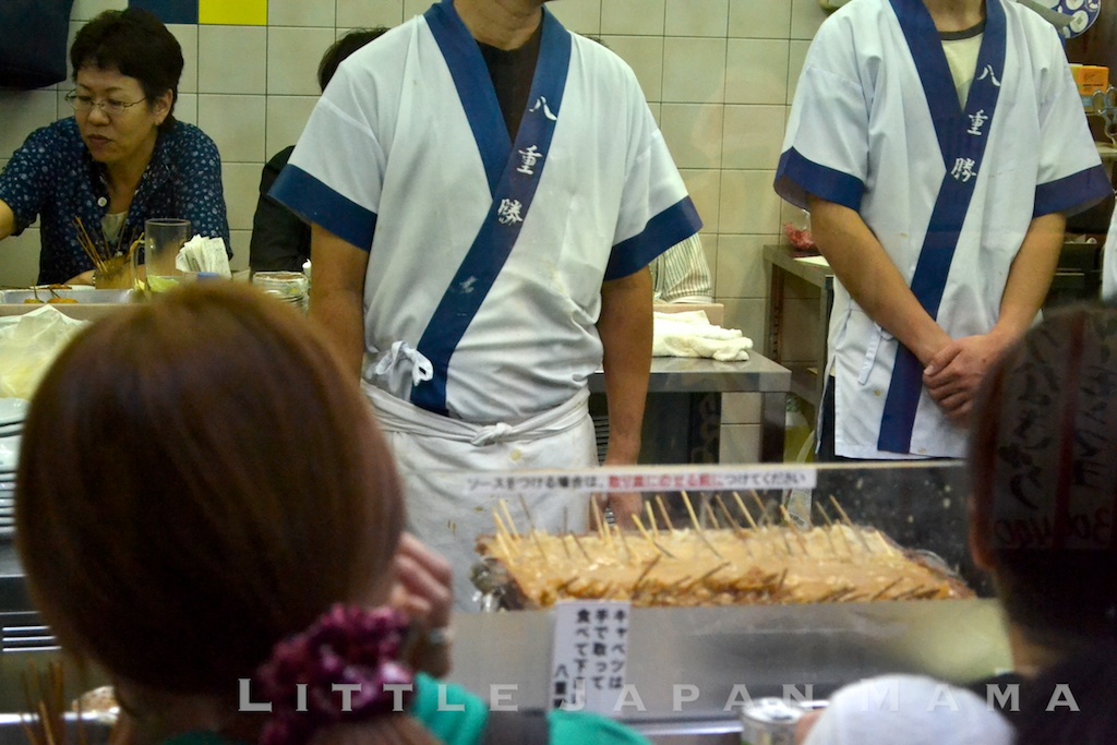 little japan mama : Kushikatsu and Doteyaki - Osaka Local Cuisine