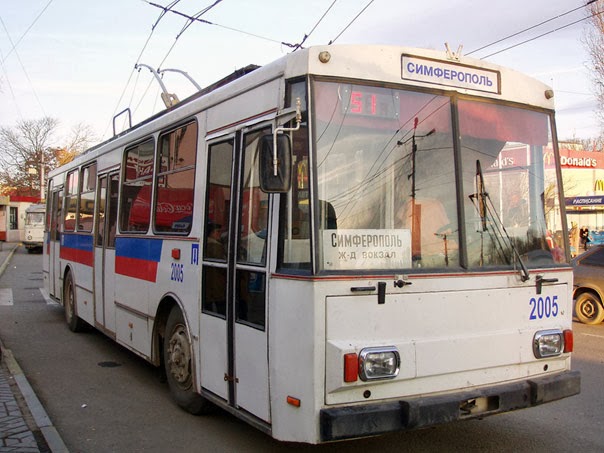 Капитально отремонтированный троллейбус 14Tr 1987 года выпуска в Симферополе