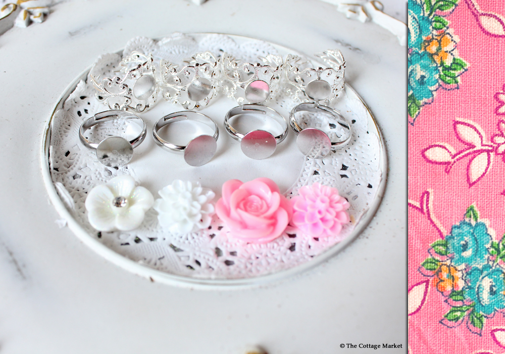 Wine Glass Charm Bling Rings Part 2 Tutorial The Cottage Market