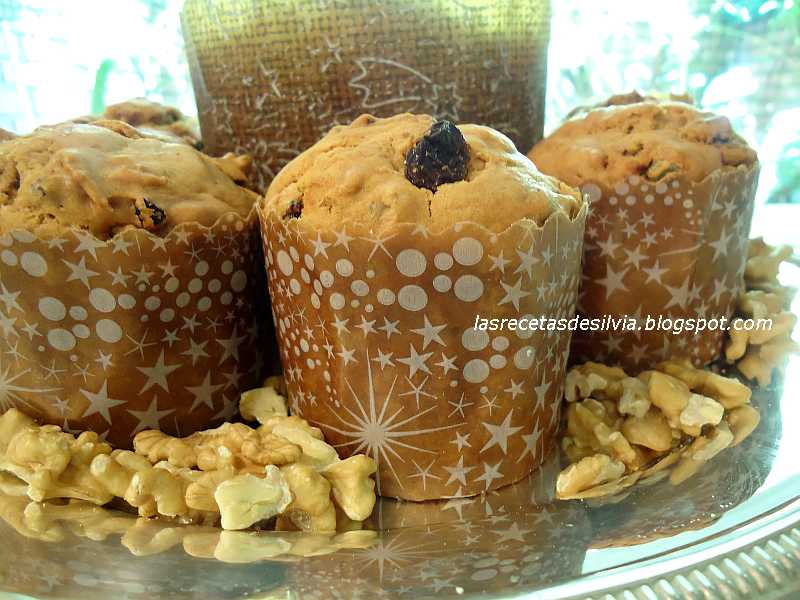 Las recetas de Silvia Receta de mini Pandulces y Pan Dulce Navideño