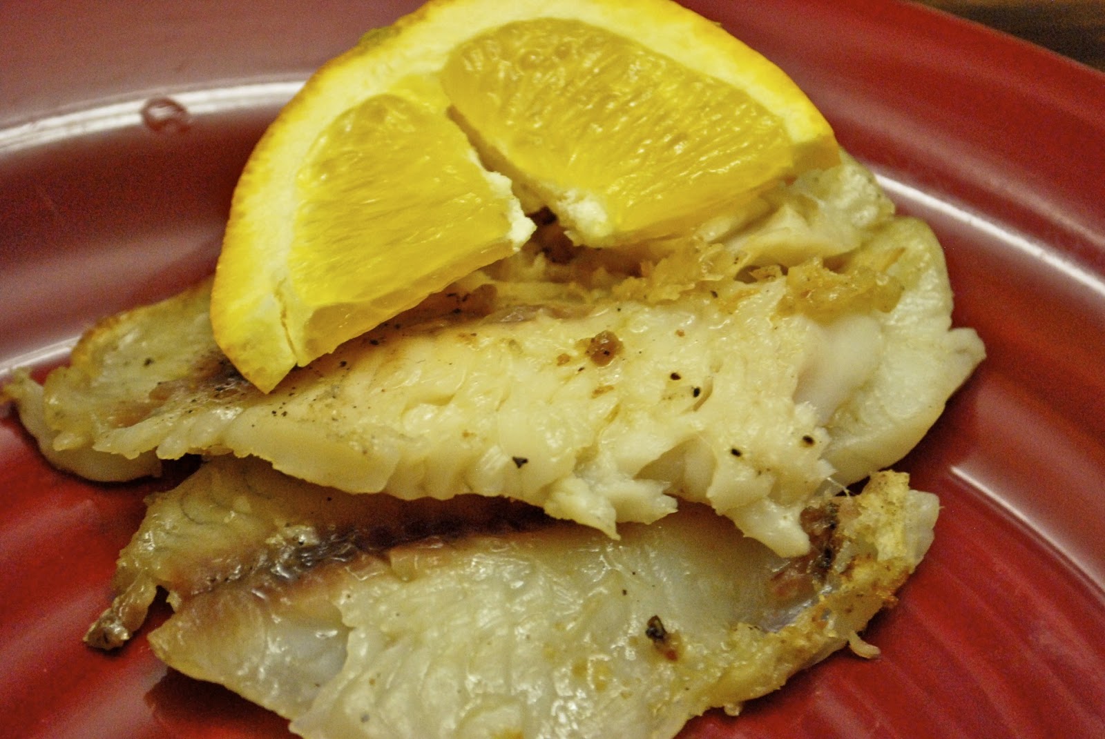 "Pointless" Meals Pan Seared Tilapia with White Wine Citrus Vinaigrette