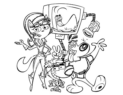 T.U.F.F. Puppy Coloring Pages