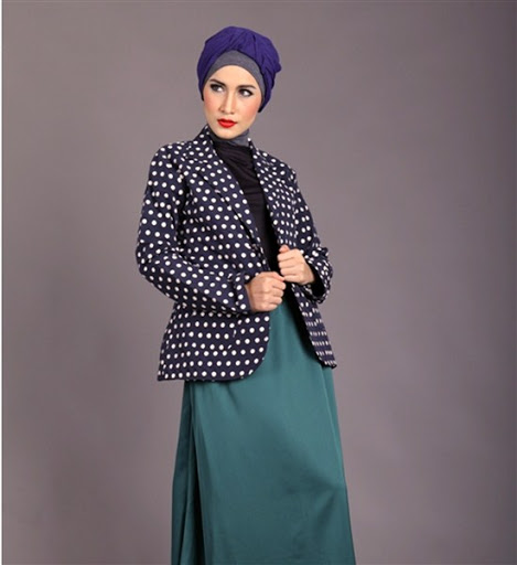 model blazer wanita muslimah 2017/2018 model blazer wanita muslimah 2017/2018