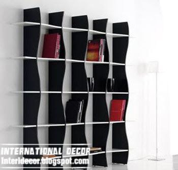 Modern Italian wall shelves unit designs ideas, Italian shelves modular design