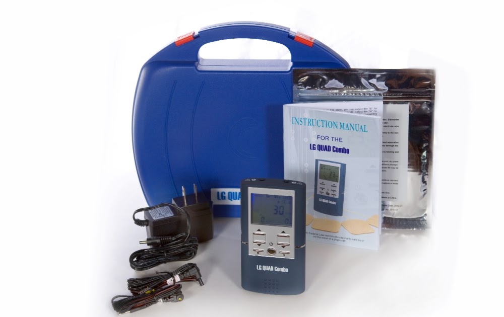 Tens Unit Pain Relief Electronic Muscle Stimulator LG SUPER QUAD