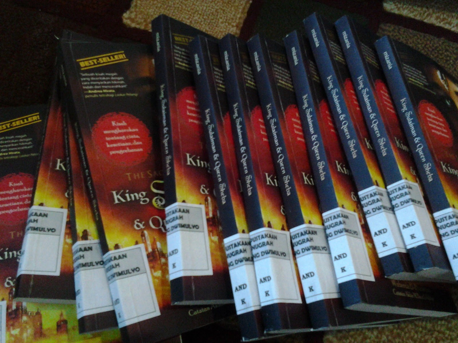 PEMBERIAN LABEL CALL NUMBER PADA BUKU desa dwimulyo