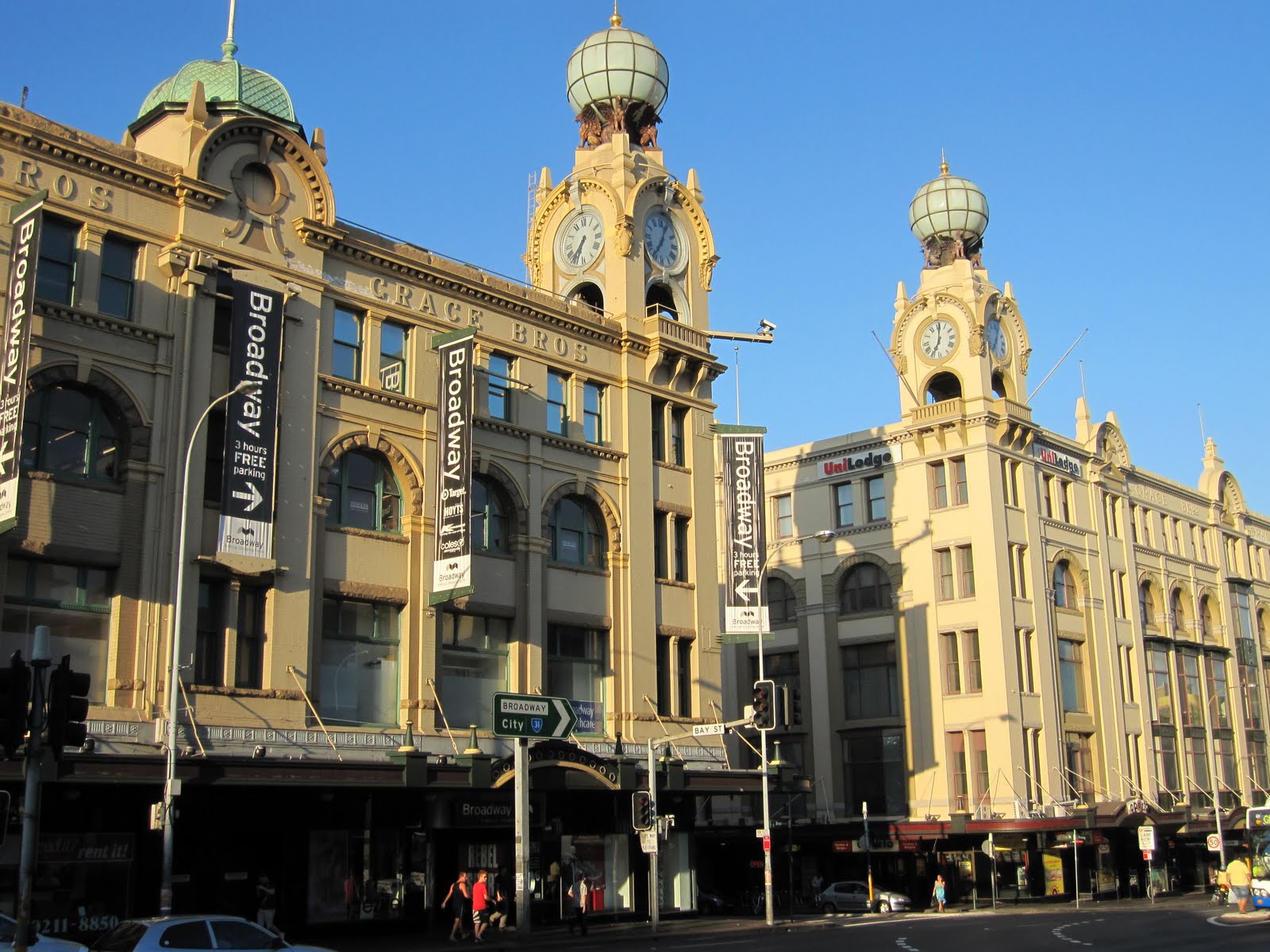 Sydney City and Suburbs Broadway, Grace Brothers department store