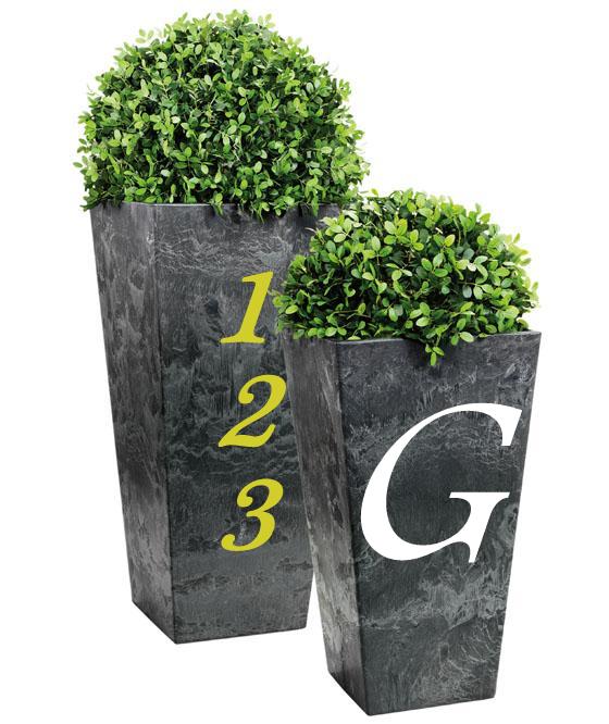 LoveYourRoom DIY Stencil An Outdoor Planter