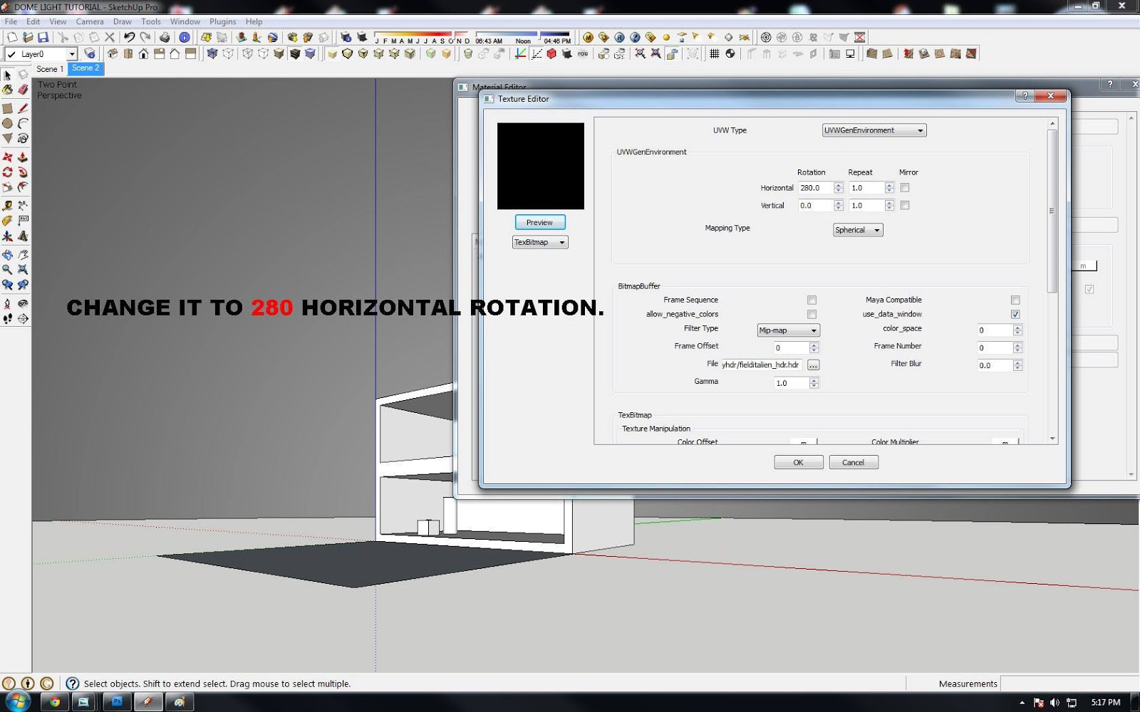 Make artificial light in sketchup with vray berlindaark