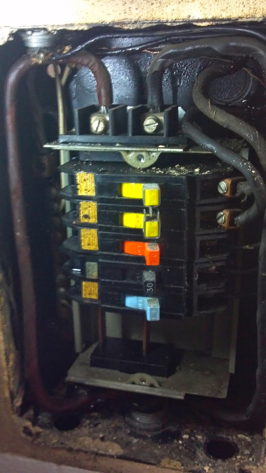Nick's Fire Electrical Safety & Security Blog 30 amp Zinsco breaker
