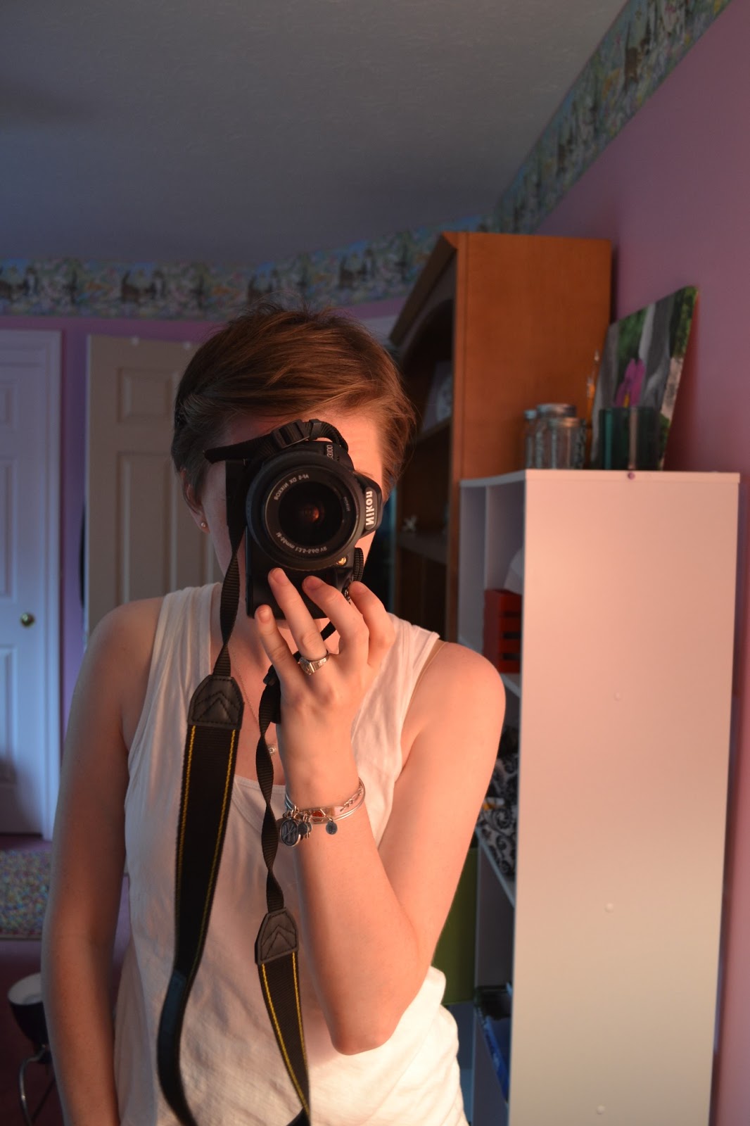 elephants & chevron Pixie Cut & Jeans