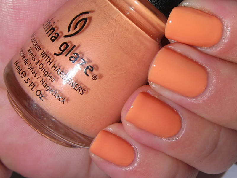 4. China Glaze Nail Lacquer in "Peachy Keen" - wide 9