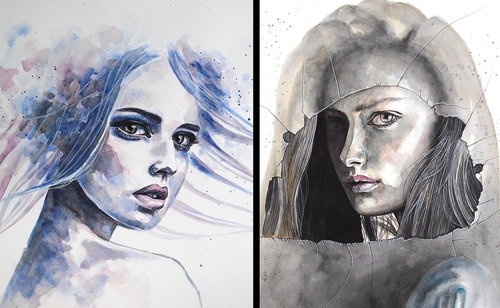 00-Erica-Dal-Maso-Expressing-Emotions-Through-Watercolor-Paintings-www-designstack-co