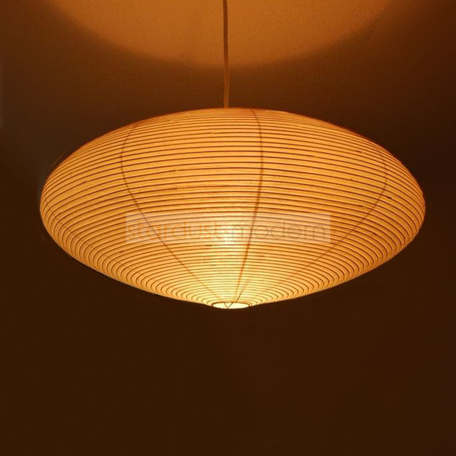 NOGUCHI SAUCER PENDANT LIGHT - ISAMU NOGUCHI JAPANESE ...