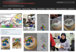 Kelas Bersama Pn Ellie - de`HearT Online Kitchen - 8 Mac 2012