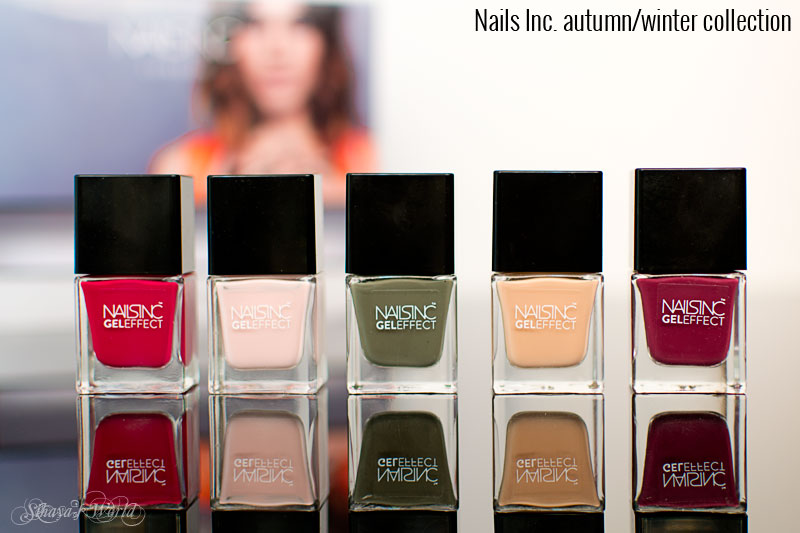 nails inc autumn winter collection swatches