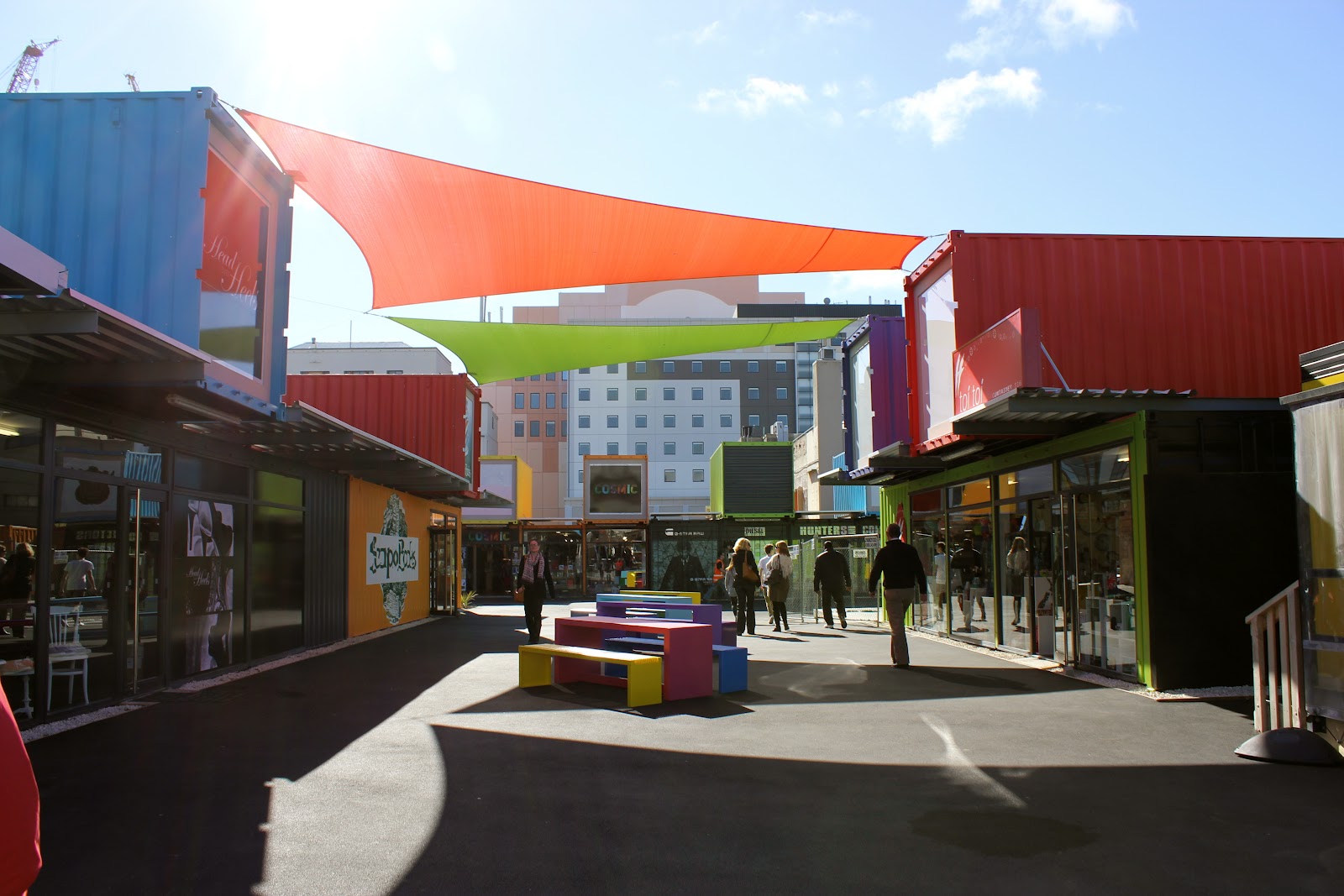 boxpark | Shipping container homes, Container house, Street view