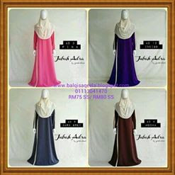 JUBAH MUSLIMAH ADRA