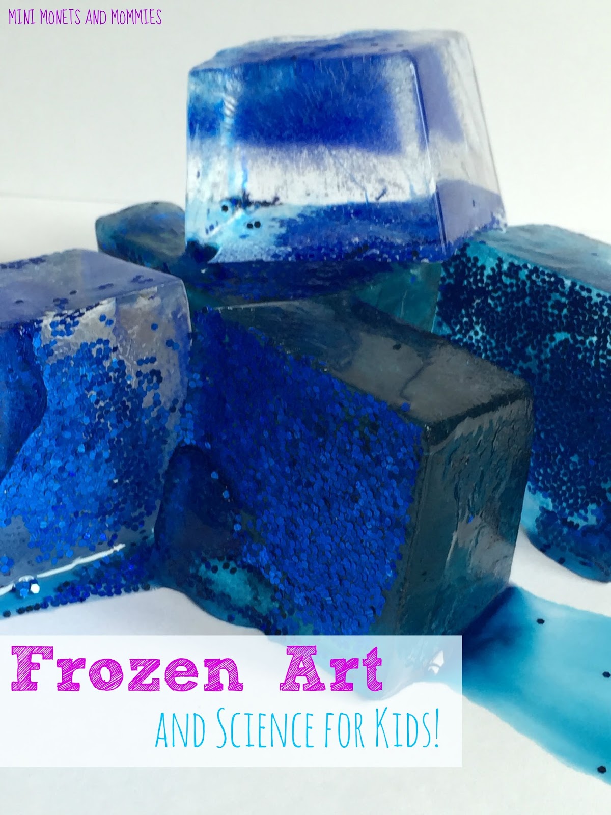 Mini and Mommies Frozen Glitter Ice Paint for Kids