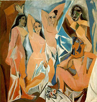 Les Demoiselles d'Avignon (1907) de Pablo Picasso