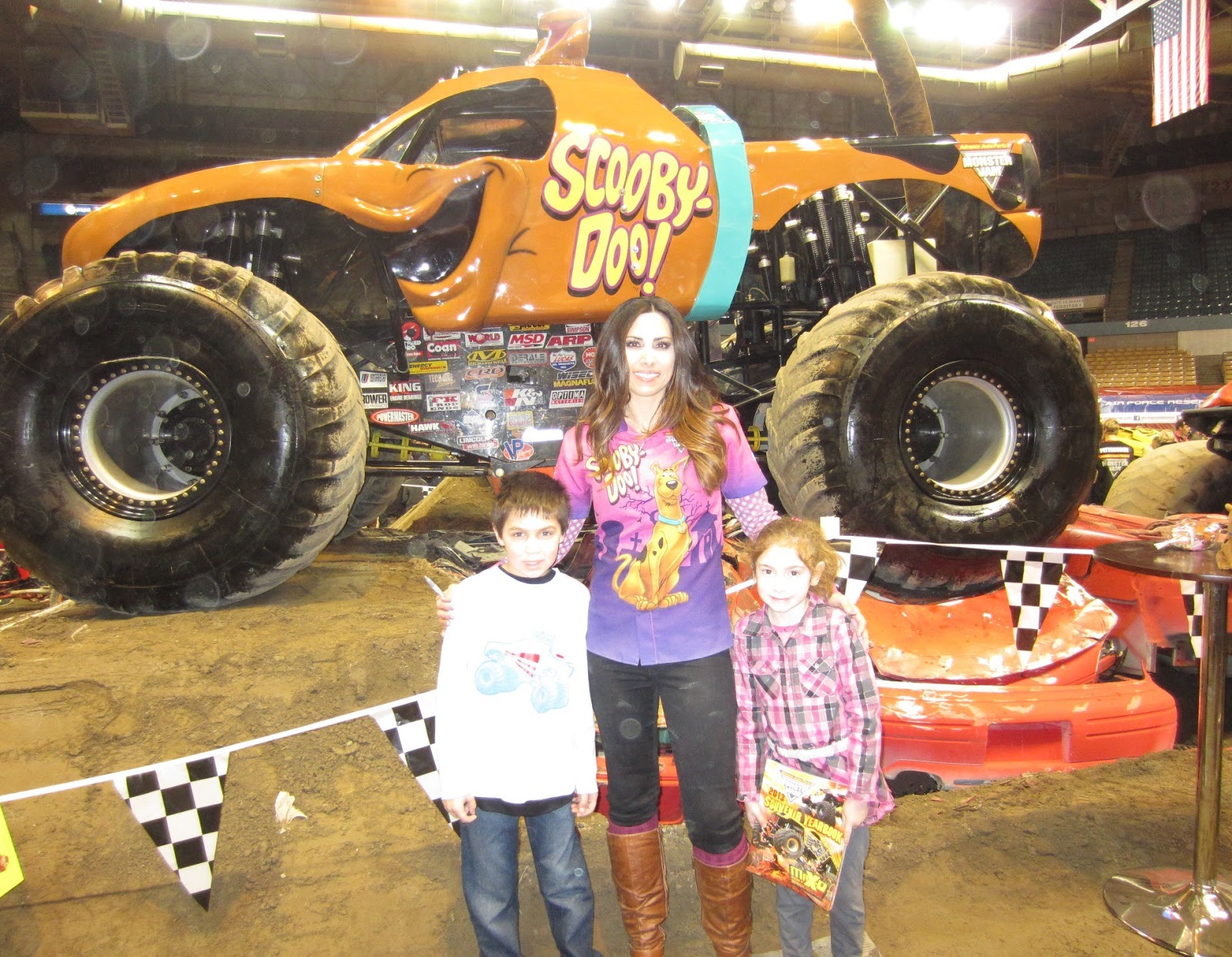Evan and Lauren's Cool Blog 2/17/13 Monster Jam Pit Party and Show at