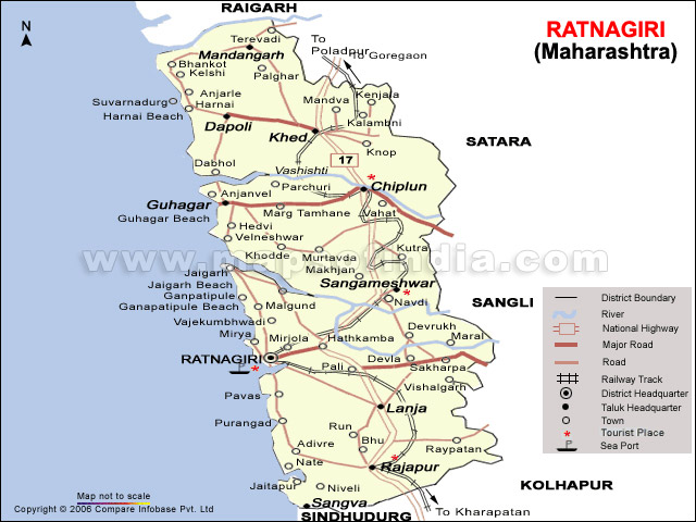 Buldhana District Taluka Map