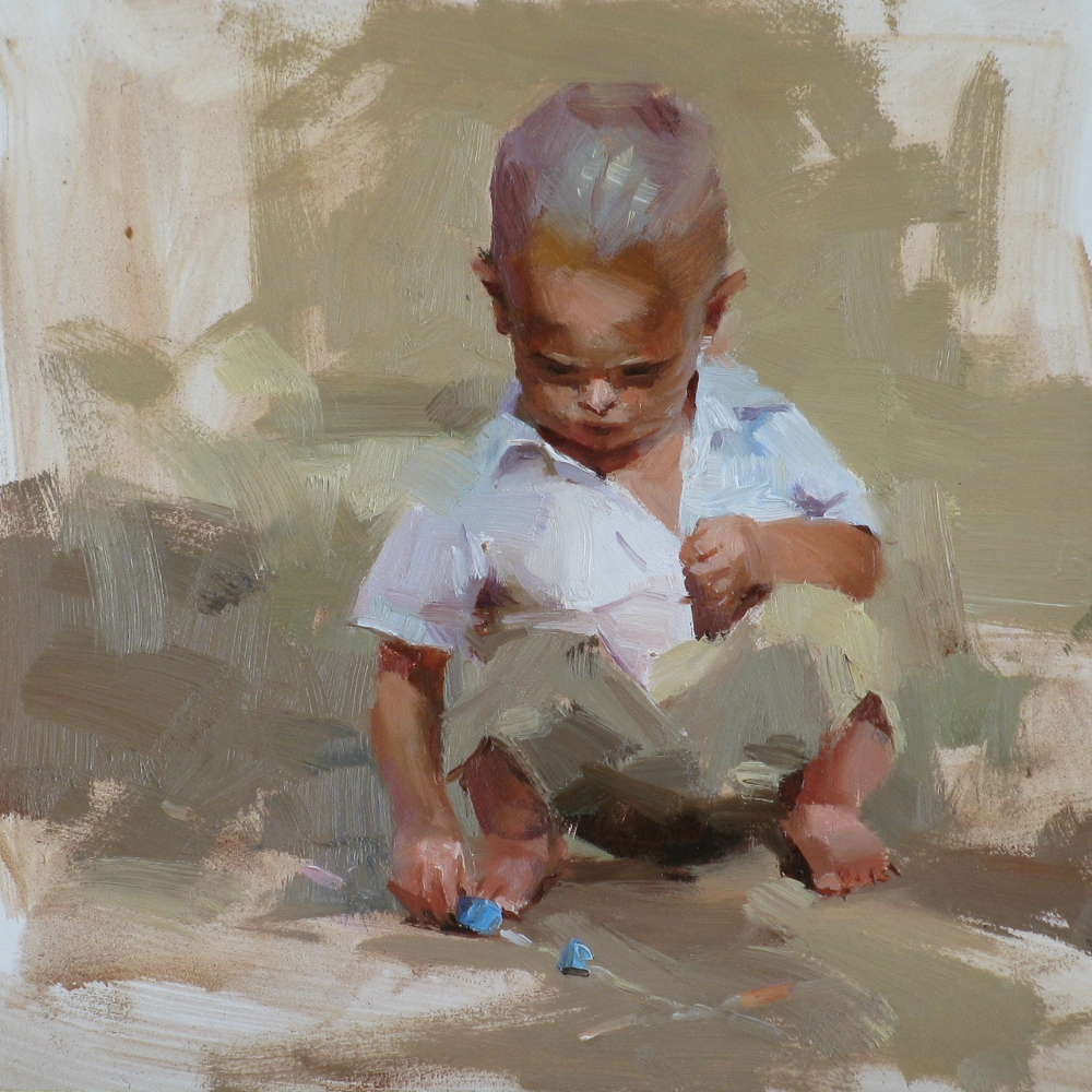 Young Painting
