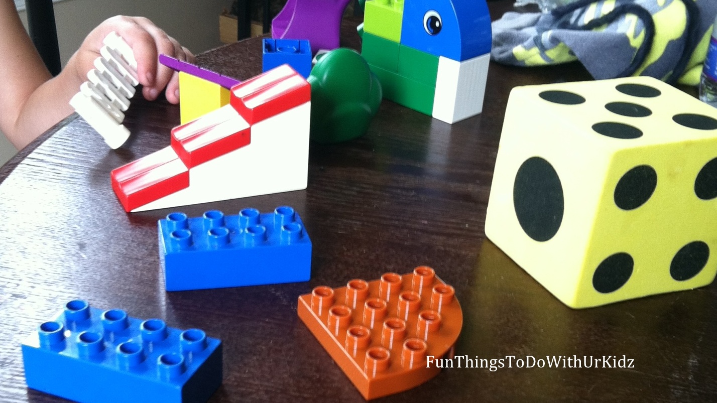 Building with blocks and math