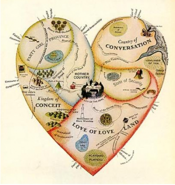 heart geographical woman guide man mans laetitia posted