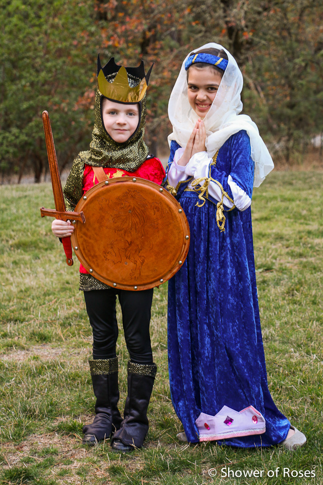 Shower of Roses Celebrating the Saints Our 2015 Costumes