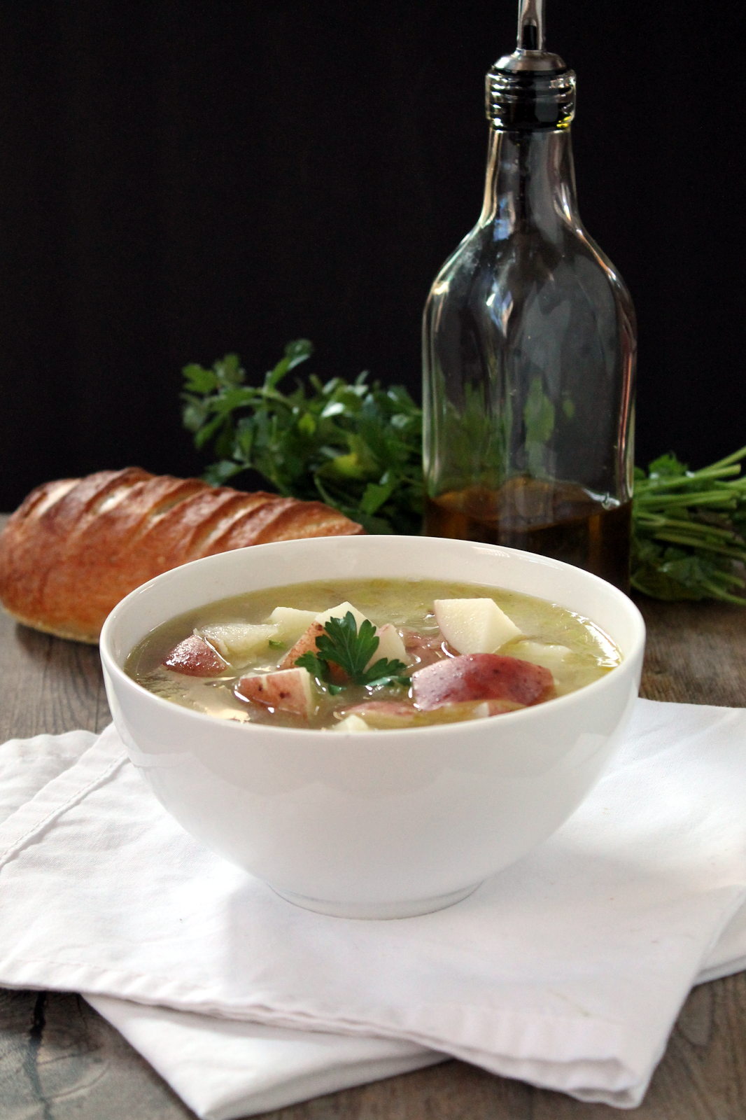 fennel leak potato soup