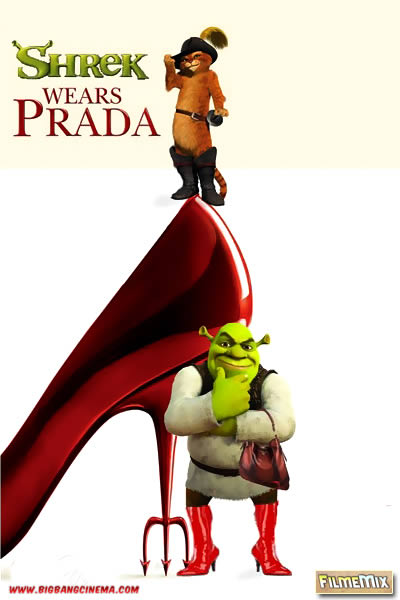Shrek devil wears prada