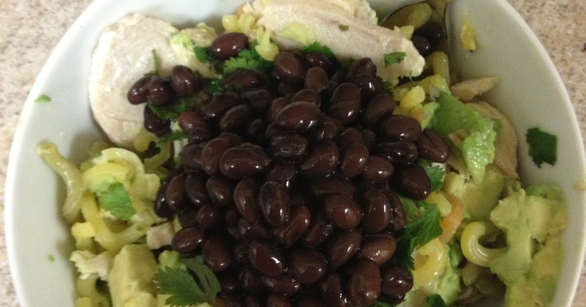 Unconventional Kitcheness Avocado//Lime Pasta Salad