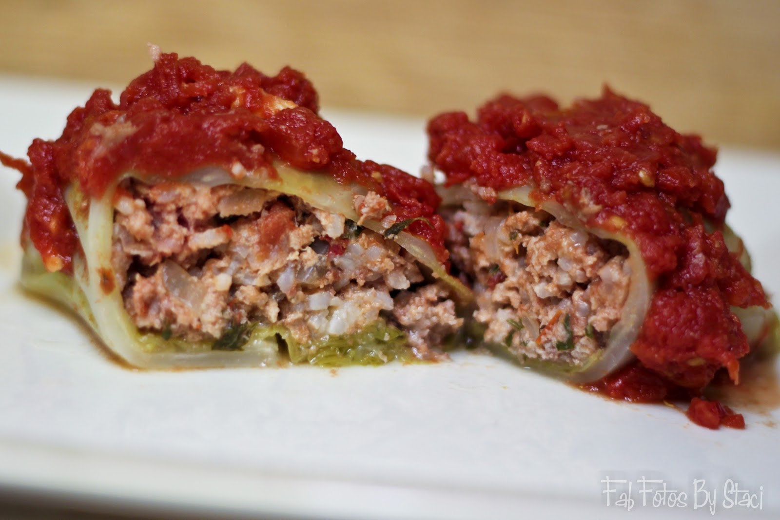 stuffed cabbage rolls with tomato sauce food network
